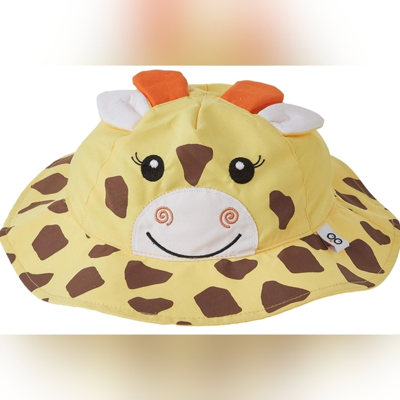 Zoocchini Baby Sun Hat "Giraffe"  BNWT - Picture 4 of 4